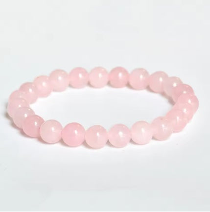 Bracelet Pierre de Quartz Rose