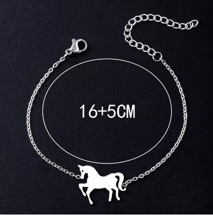 Bracelet Cheval Argent