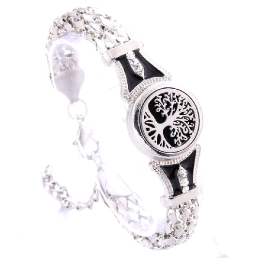 Bracelet Diffuseur Arbre de Vie Strass