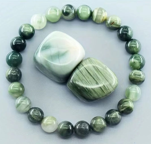 Bracelet Pierre de Aventurine Vert