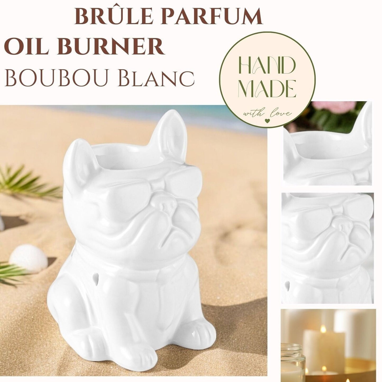 Brule Parfum Boubou Blanc