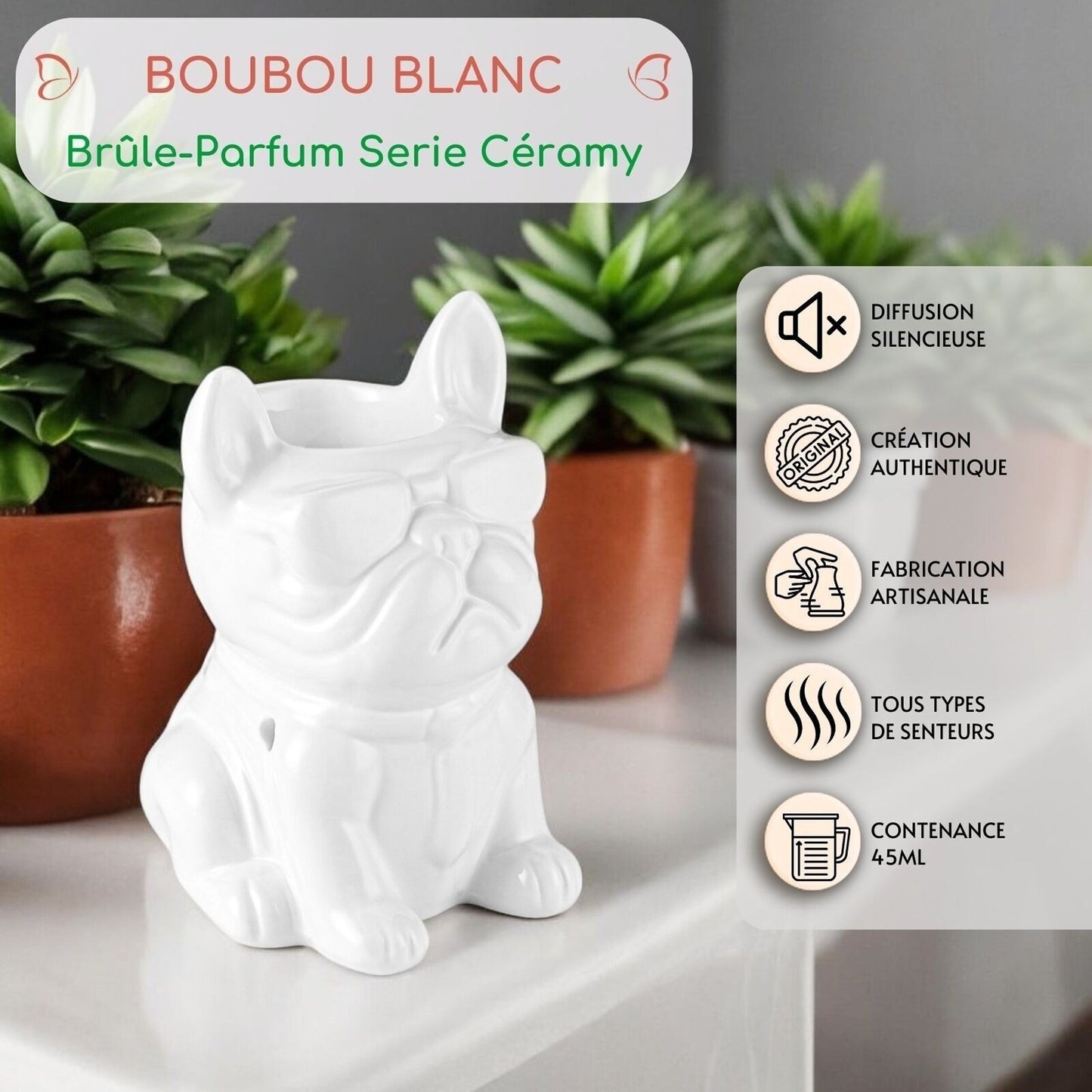 Brule Parfum Boubou Blanc