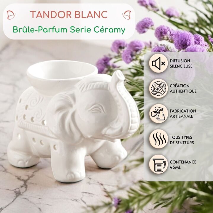 Brule Parfum Elephant Tandor Blanc