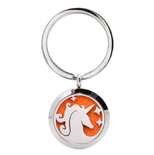 Porte Cles Diffuseur Tete de Licorne